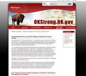 Oklahoma GOV website